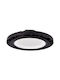 Elmark Geneva Commercial Bell Light 100W Cool White 14000lm with Built-in LED Black