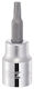 Expert Tools Καρυδάκι με Μύτη Torx και Καρέ Υποδοχής 3/8'' Μέγεθος T10