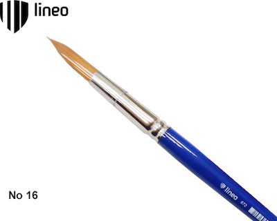 Lineo Hobby Round Paint Brush No16