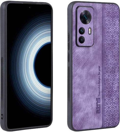 AZNS Задна корица Изкуствена кожа Лилав (Xiaomi 12T 5G)