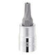 Expert Tools Битов ключ с Torx връх и Квадратно Гнездо 1/4'' Размер T15 1бр