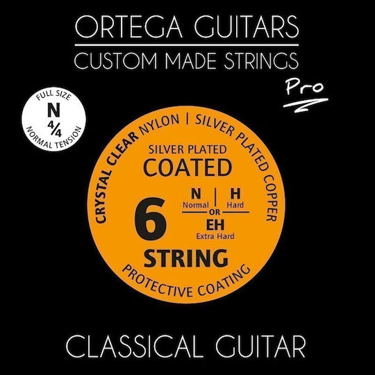 Ortega Ortega Klassische Gitarrensaiten Nylon Einzel 6 Stück