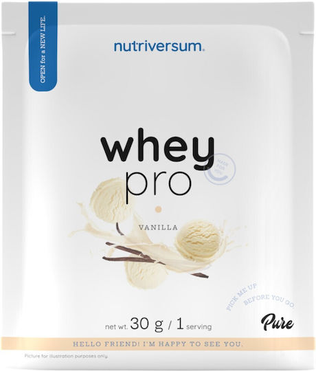 Nutriversum Whey Pro Pure Протеин Суроватъчен с Вкус Ванилия 30гр