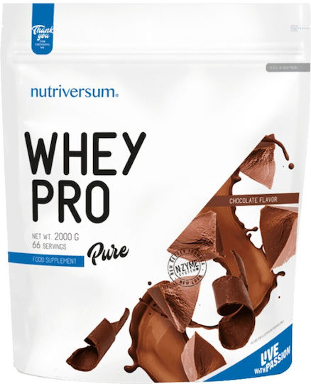 Nutriversum Whey Pro Pure Протеин Суроватъчен с Вкус Шоколад 2kg
