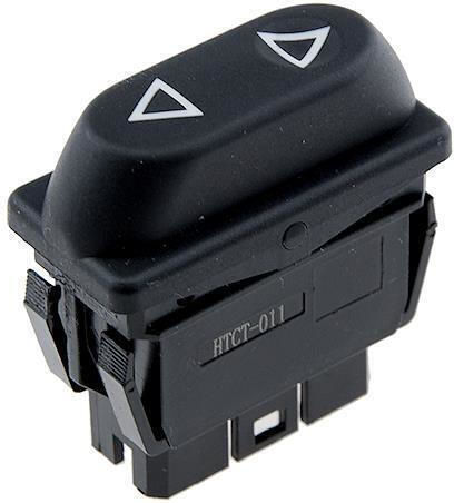 NTY Fensterheberschalter Auto für Citroen Springend Fiat Schutz Peugeot Experte 2006+ 5pin Schwarz