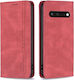 Binfen Series 9 Wallet Synthetic Leather Red (Google Pixel 7)