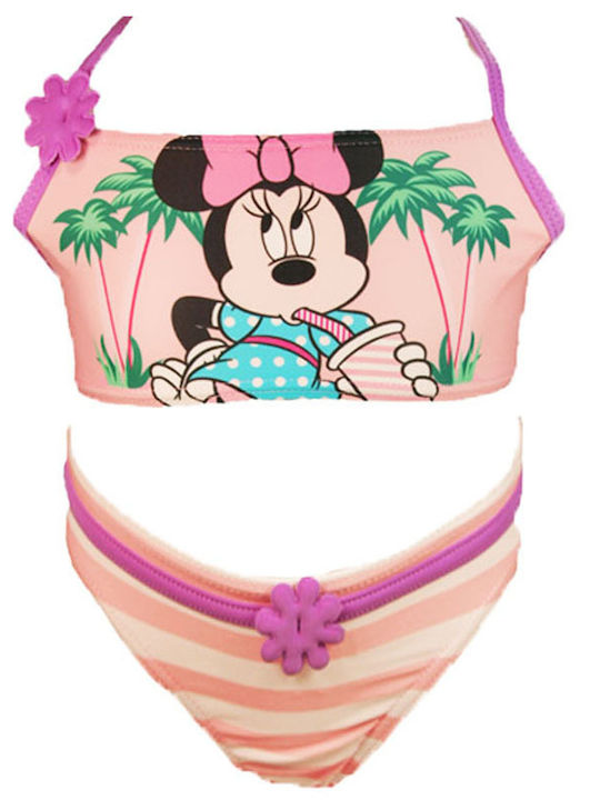 Arditex Minnie Mouse Costum de baie pentru copii Bikini Roz