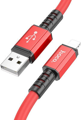 Hoco X85 USB-A zu Lightning Kabel Rot 1m (37479)
