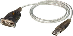 Aten Kabel USB-A zu RS232 9-poliger Stecker 1m (UC232A1-AT) 1Stück