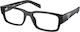 Prada Männer Acetat Brillengestell Schwarz PR07ZV 1AB1O1