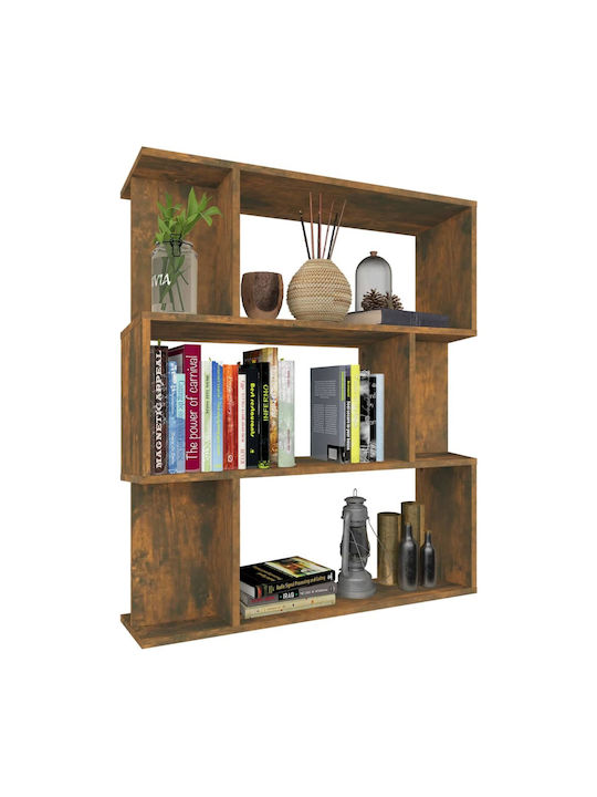 Bookcase Smoky Oak 80x24x96cm