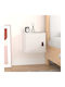 Dulap Suspendat pentru Sufragerie din Lemn Masiv Alb 31.5x30x30cm