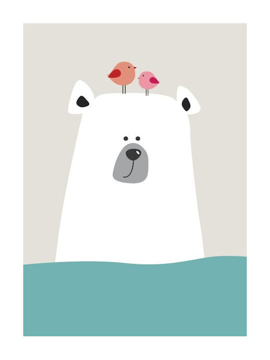 Posters - Poster Polar Bear Paper 15x20cm