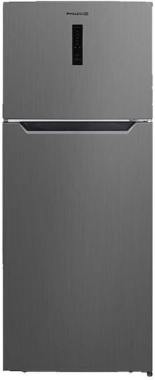 Philco Ψυγείο Δίπορτο 415lt Total NoFrost Υ177xΠ70xΒ67εκ. Inox PRF-470XE