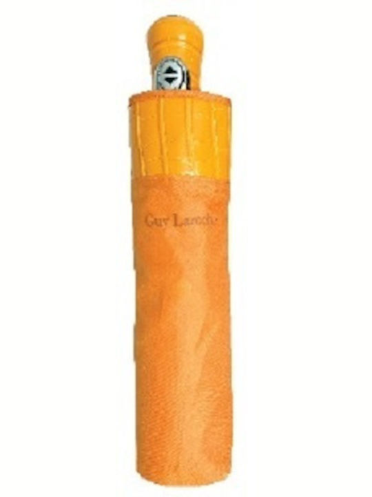 Guy Laroche Windproof Automatic Umbrella Compact Orange