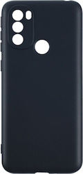 Senso Liquid Back Cover Σιλικόνης Μαύρο (Moto G60Moto G31 / G41)