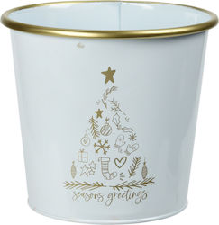 JK Home Decoration 15x16.5cm Decorative White