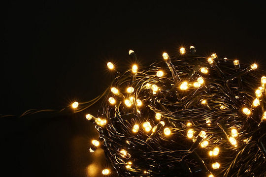 1000 Lichterketten LED 50m. Warmes Weiß in Zeichenfolge 1Stück
