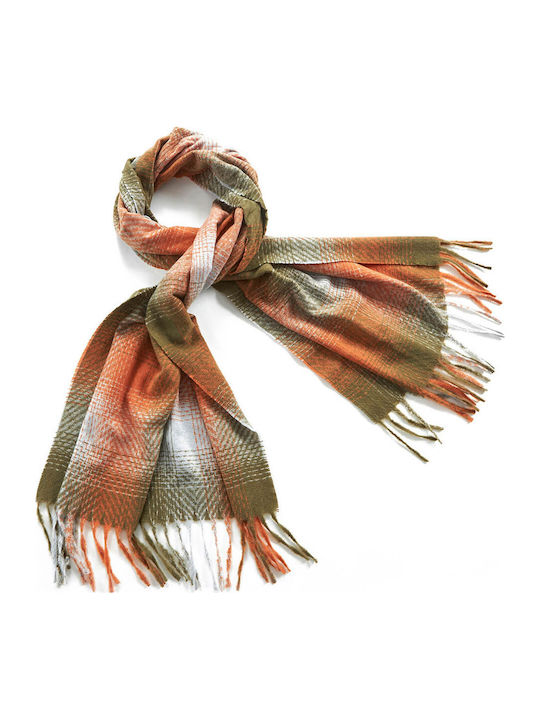 Women's Wool Scarf Orange