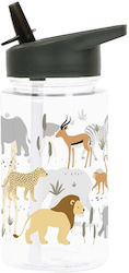 A Little Lovely Company Savanna 450ml Kids Water Bottle (Various Designs/Colors)