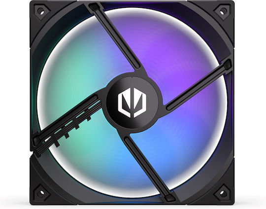 Endorfy Fluctus Case Fan 140mm (1800rpm) with ARGB Lighting and Connection 3-Pin / 4-Pin PWM
