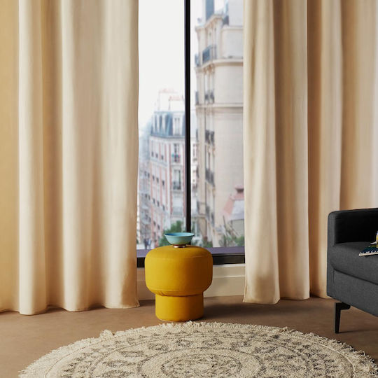 Atmosphera Vorhang mit Grommets Lilou Ecru 140x260cm