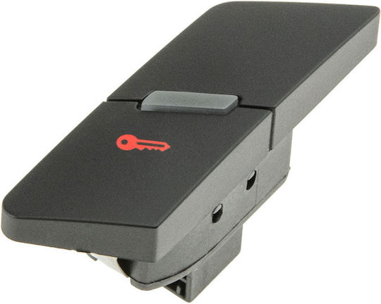 NTY Car Door Lock Switch for Audi A6 C6 2004-2010 Black