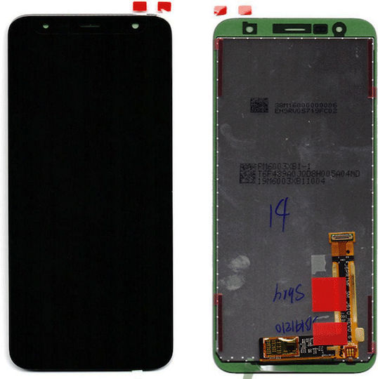 Screen OLED LCD with Touch Mechanism for Galaxy J6+ (Black)