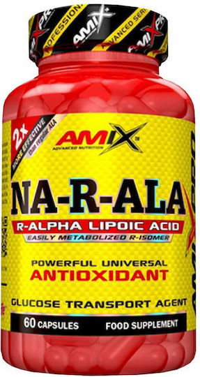 Amix Nutrition AmixPro® Na-R-Alpha Lipoic Acid Ειδικό Συμπλήρωμα Διατροφής 60 κάψουλες