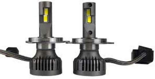 Beltec Audio Λάμπες Αυτοκινήτου H4 LED 6000K Ψυχρό Λευκό 9-32V 55W 2τμχ