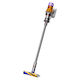 Dyson V12 Detect Slim Absolute Stick-Staubsauger Yellow/Iron/Nickel