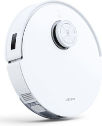 Ecovacs Deebot T10 Σκούπα Ρομπότ για Σκούπισμα & Σφουγγάρισμα με Χαρτογράφηση και Wi-Fi Λευκή