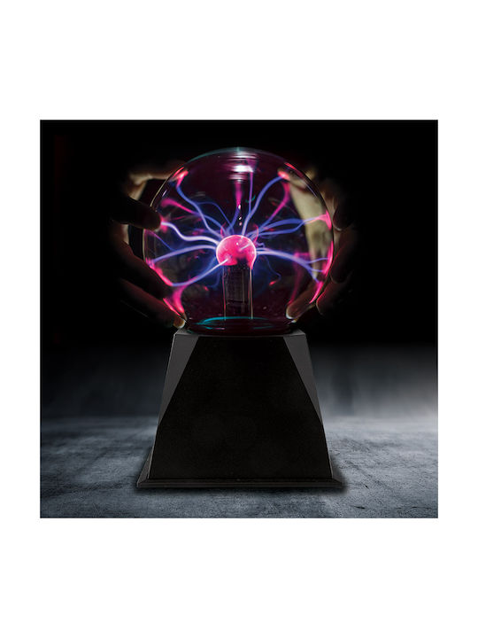 Dekorative Lampe Plasma-Kugel 5 Zoll Schwarz