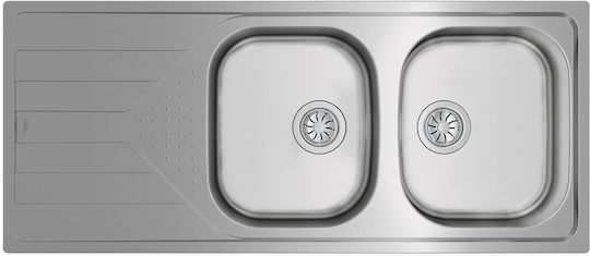 Teka Universe 80 T-XP 2B 1D Ένθετος Inox Σατινέ Μ79xΠ50cm Ασημί Teka Universe 80 T-XP 2B 1D Ένθετος Inox Σατινέ Μ79xΠ50cm Ασημί