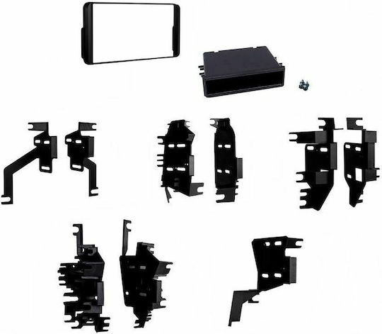Connects2 DIN Fascia Panels 2 Din for Toyota Celica / Corolla / Highlander / MR 2 / RAV 4 / Yaris 2001-2005
