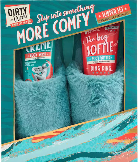 Dirty Works Slip Into Something More Comfy Σετ Περιποίησης για Καθαρισμό Σώματος