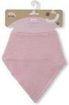 Interbaby Bandana from 100% Cotton with Button Pink