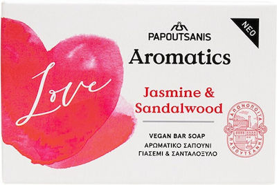 Papoutsanis Aromantics Jamine & Sandalwood Soap Bar 100gr