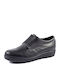 Δερμάτινα Γυναικεία Loafers σε Μαύρο Χρώμα