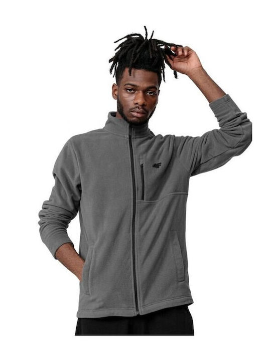 4F Herren Fleecejacke Gray