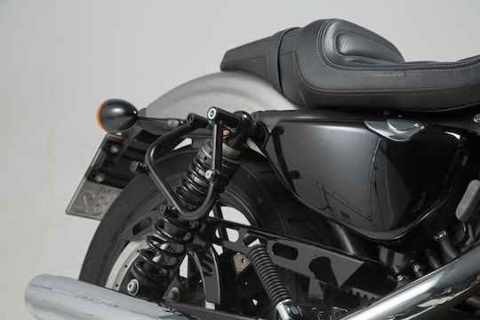 SW-Motech Πλαϊνές Βάσεις για Keeway Easy για Harley Davidson XL 883- 1200 Δεξιά
