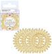Invisibobble Original Time to Shine Gold Rush Σετ Σπιράλ Λαστιχάκια 3τμχ