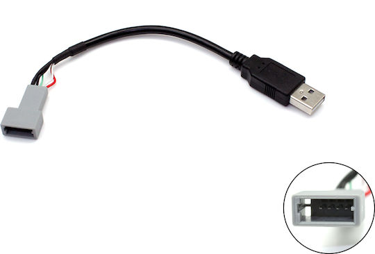 Connects2 Αντάπτορας Αυτοκινήτου USB για Kia Επαναφορά Εργοστασιακής Θύρας