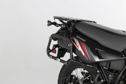 SW-Motech Πλαϊνές Βάσεις για Kawasaki KL 650 2008-2018 SW-Motech Πλαϊνές Βάσεις για Kawasaki KL 650 2008-2018