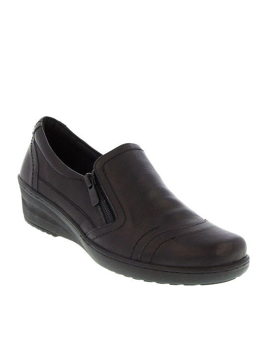 Damen Mokassins in Schwarz Farbe