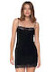 Luna Summer Women's Nightdress Black