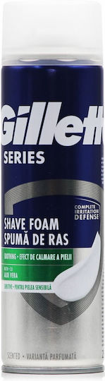 Gillette Series Shave Foam Soothing Αφρός Ξυρίσματος 250ml