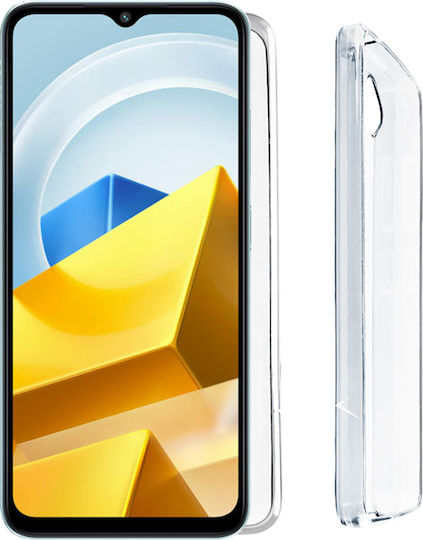 Volte-Tel Slimcolor Air Back Cover Silicone Transparent (Poco M5)