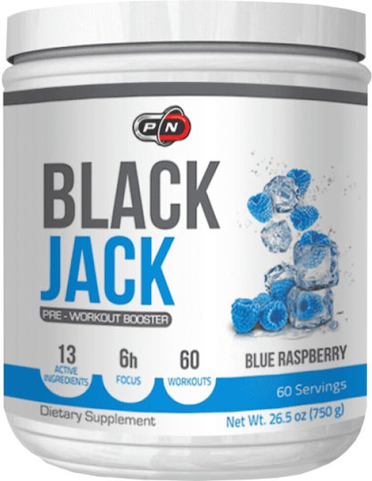 Pure Nutrition Black Jack Предтренировъчен Бустер 750 г Плодов Пунш