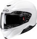 HJC Rpha 91 Pearl Weiß Motorradhelm Aufklappbar ECE 22.06 mit Sunvisor